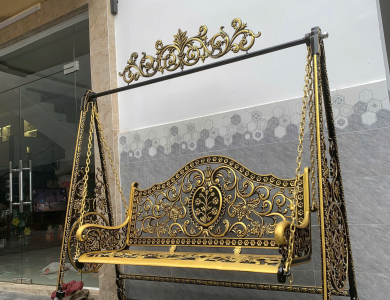 Xích đu nhôm đúc Dĩ An đẹp, chất lượng vượt trội