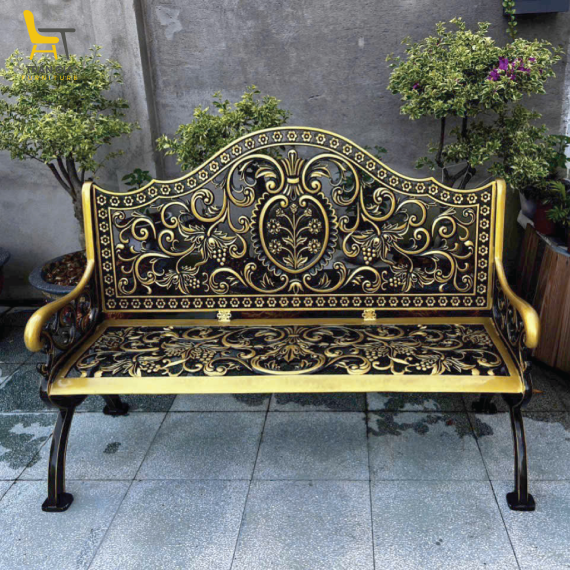 Ghế nhôm đúc sân vườn GD-3