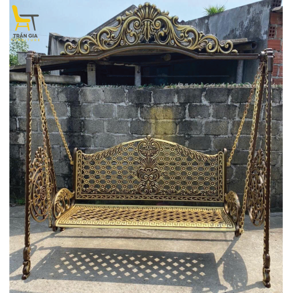 Xích đu nhôm đúc sân vườn XĐ-2