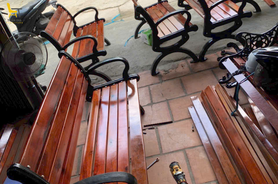 Ghế công viên sân vườn GCV-2