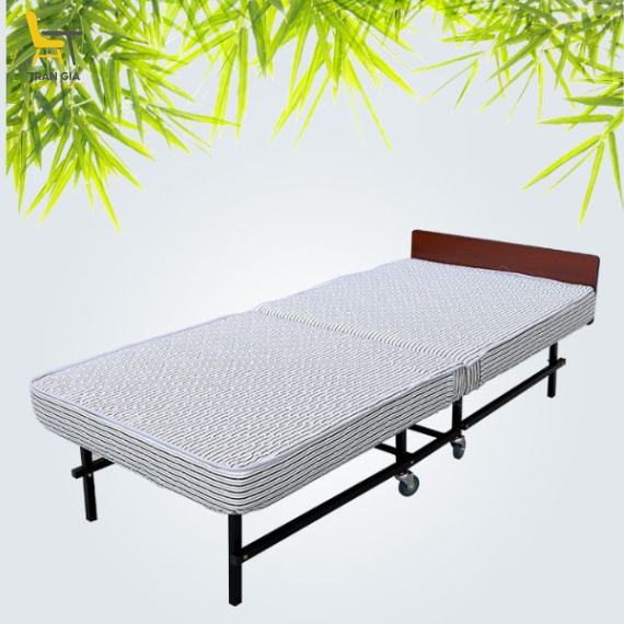 Giường phụ khách sạn đệm mút 10cm gấp gọn