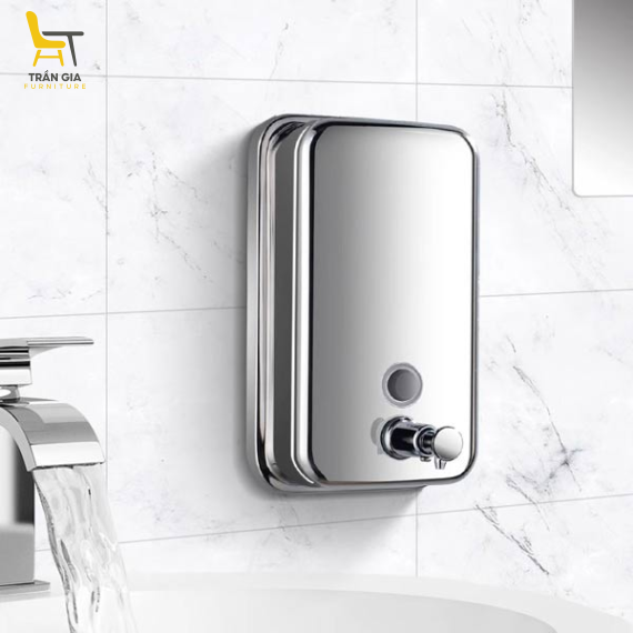 Hộp đựng nước rửa tay inox 500 ml/ 800 ml