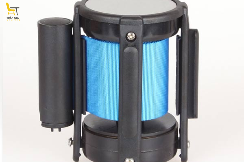 Hộp dây căng kéo cột chắn 2m 3m 5m nhiều màu 