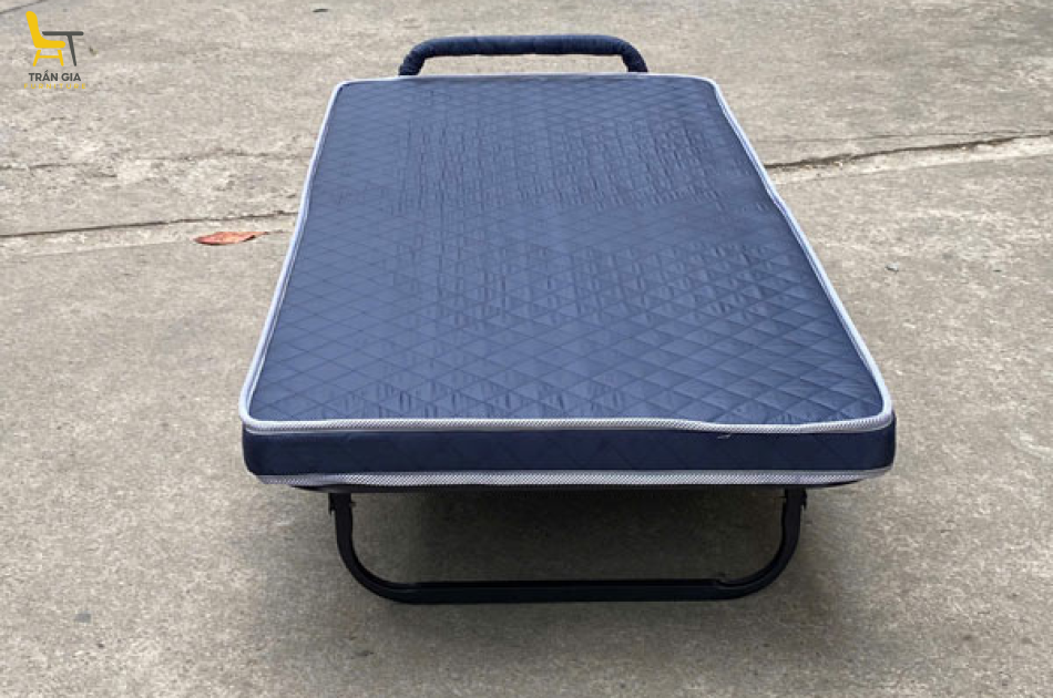 Giường extra bed gấp gọn nệm mút 10cm