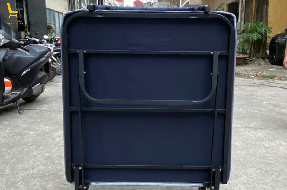 Giường extra bed gấp gọn nệm mút 10cm
