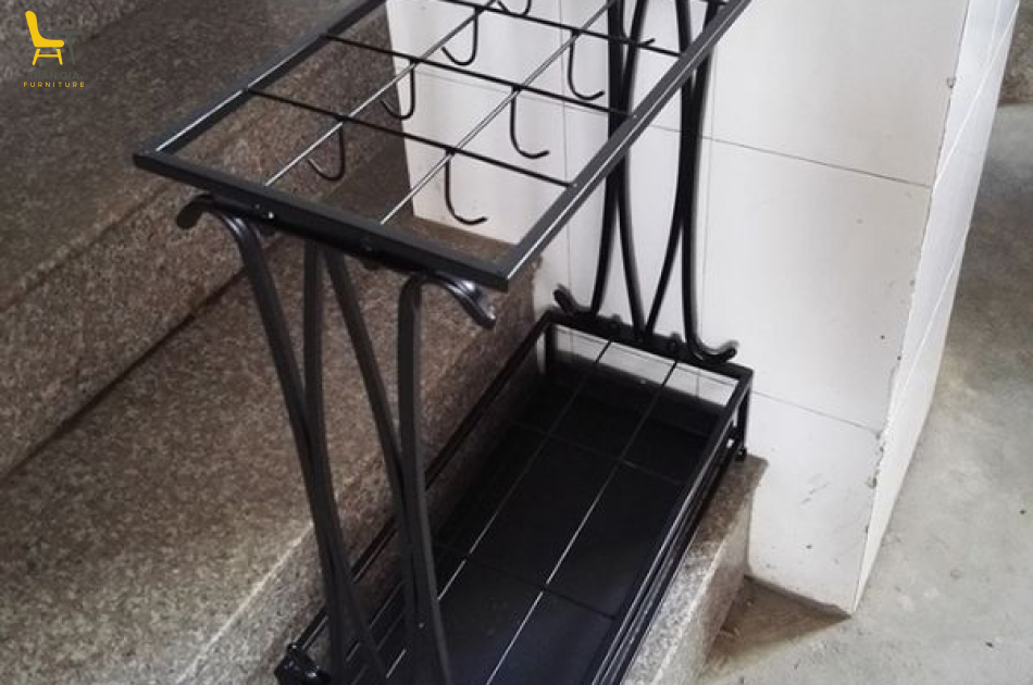 Kệ đựng ô dù nhà hàng loại 10 /18/ 24 đầu cắm
