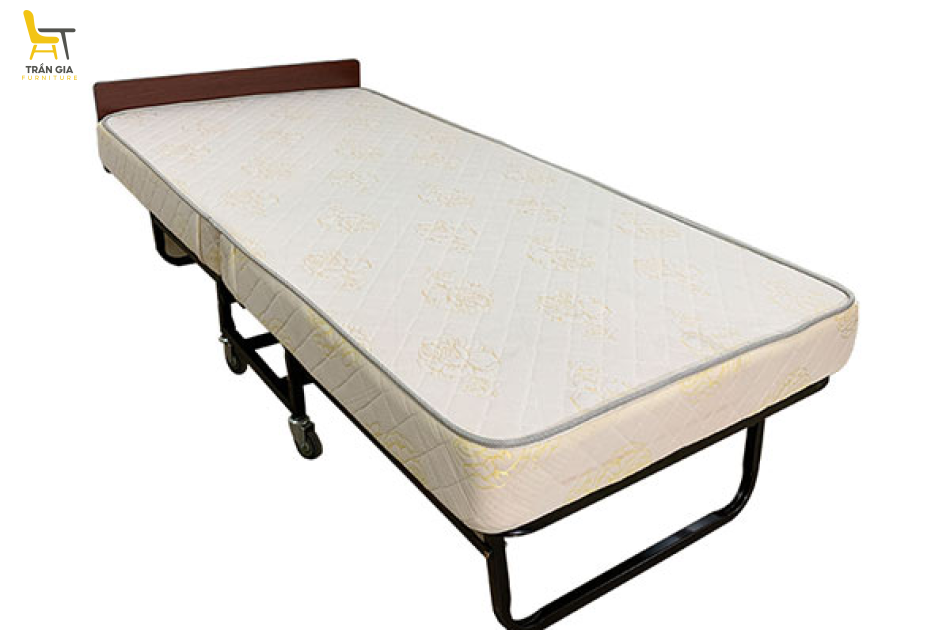 Giường gập gọn khách sạn đệm mút 15cm