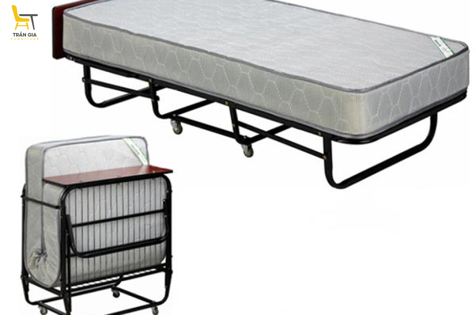 Giường extra bed khách sạn đệm lò xo 20cm