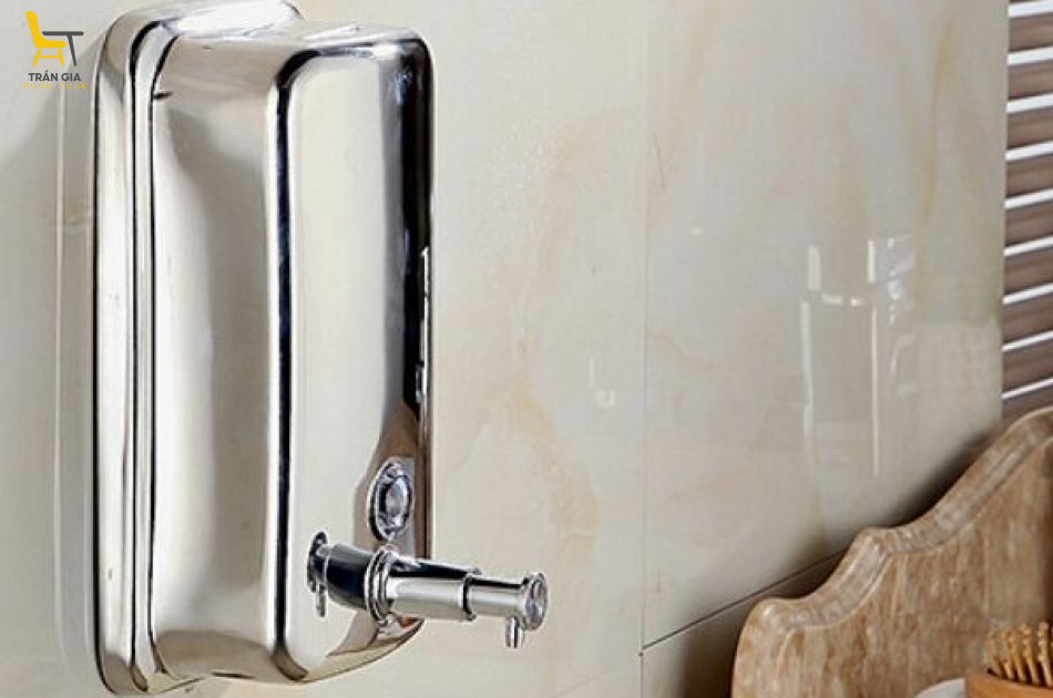 Hộp đựng nước rửa tay inox 500 ml/ 800 ml