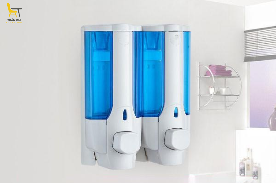 Hộp đựng nước rửa tay 250 ml x 2 bằng nhựa