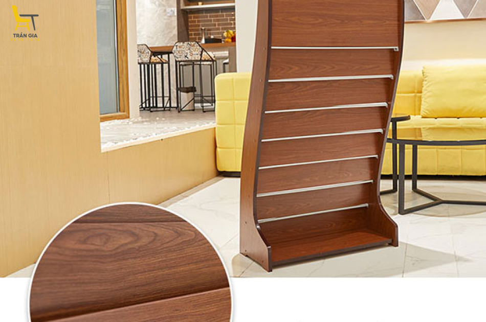 Giá để sách báo bằng gỗ nhiều tầng loại đẹp