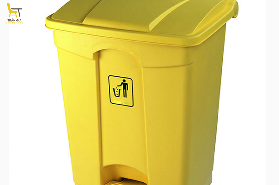 Thùng rác nhựa đạp chân 30L/45L/68L