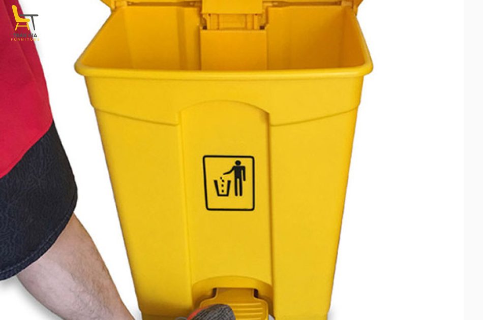Thùng rác nhựa đạp chân 30L/45L/68L