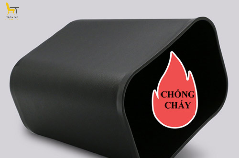 Sọt rác nhựa 15 lít không nắp màu ghi