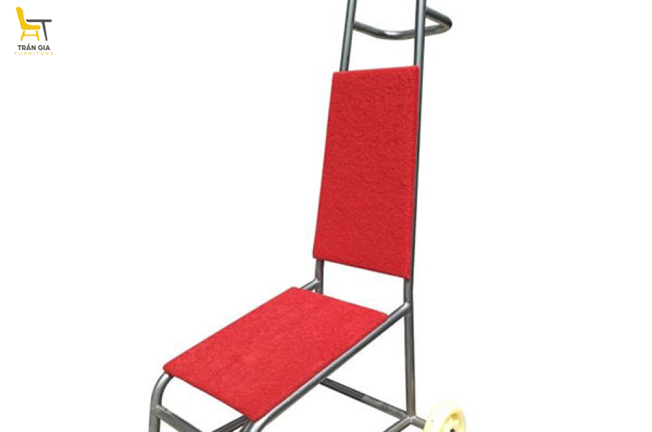Xe đẩy ghế xếp chồng sự kiện, tiệc cưới